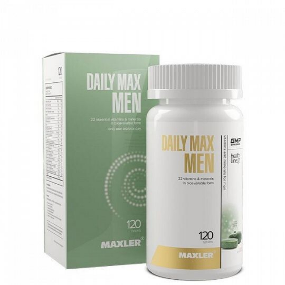 Витамины Maxler Daily Max Men Витамины для мужчин 120 tabs